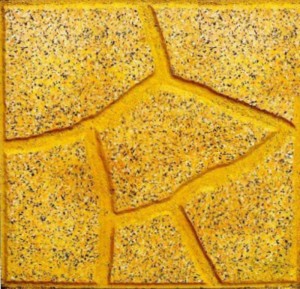 Gạch lát Terrazzo 400×400 (mm) – DP-40-121- vàng